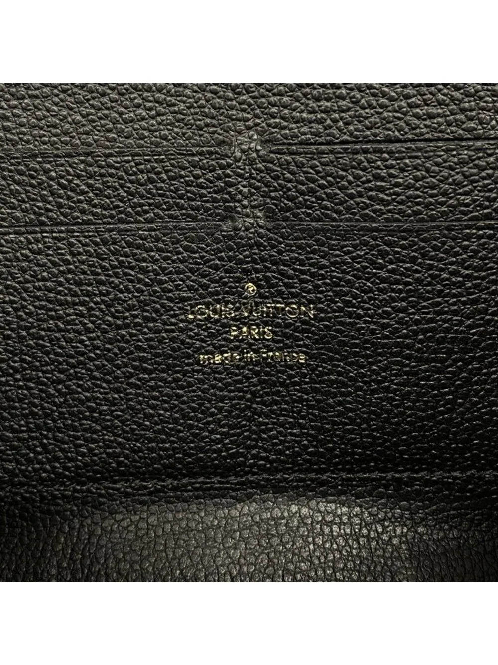 Louis Vuitton Wallet Monogram Empreinte Zippy Noir